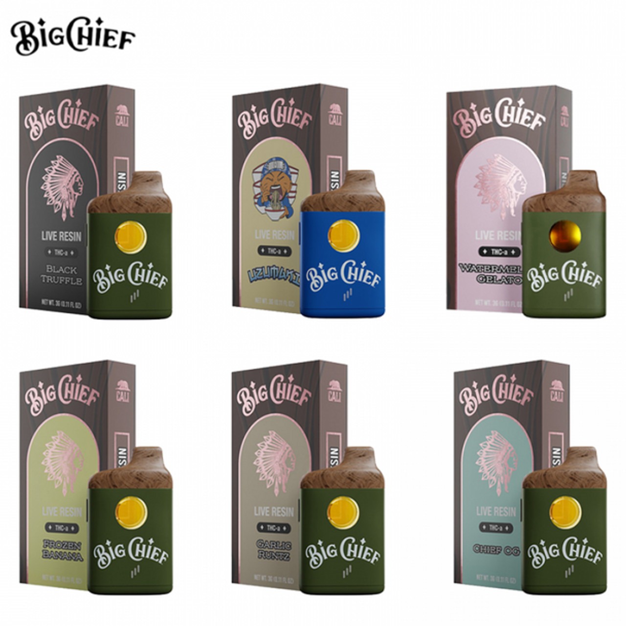 Big Chief THC-A Disposable Vape – 3g