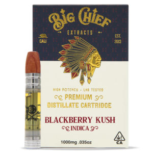 BIG CHIEF BLACKBERRY KUSH CARTRIDGE