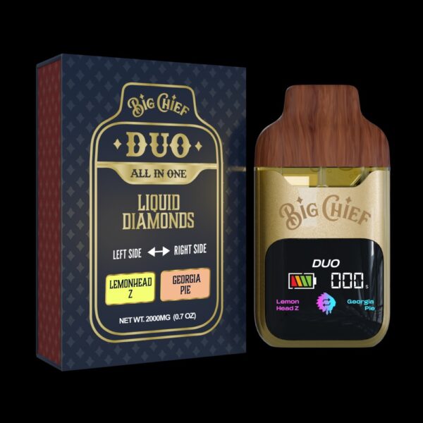 Big Chief Lemonhead Z × Georgia Pie – 2 g Dual‑Flavor Disposable Vape